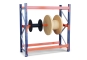 1,9 m Cable reel rack KTR9000 / 80 cm low / 2 m high / 1 x cable drum level 
