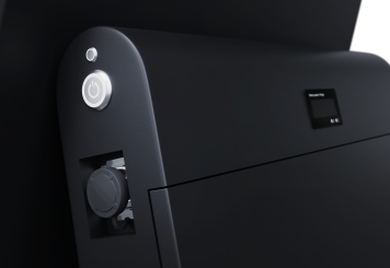 Digital outdoor display totem DAO-LCD43E, 43 in with battery, TecMaschin 