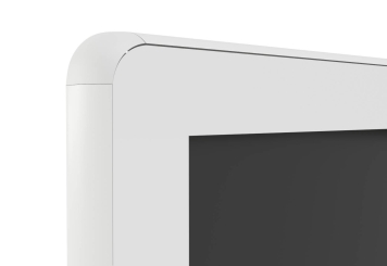 Digital display totem DKS-LED43, 43 in display, Android 11, White, 610 mm x 450 mm x 1.810 mm, TecMaschin 