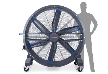 Ventilateur industriel IVM1500, 1.500 mm diamètre, TecMaschin 