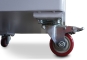 Extraction system - detail roller with parking brake