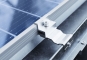 Parkplatzüberdachung, Klemmen Solarmodul
