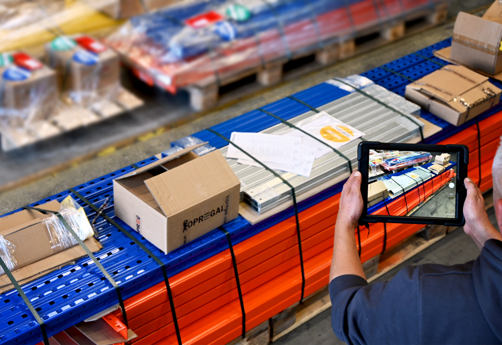 Inspección de calidad y salida de mercancías mediante documentación fotográfica