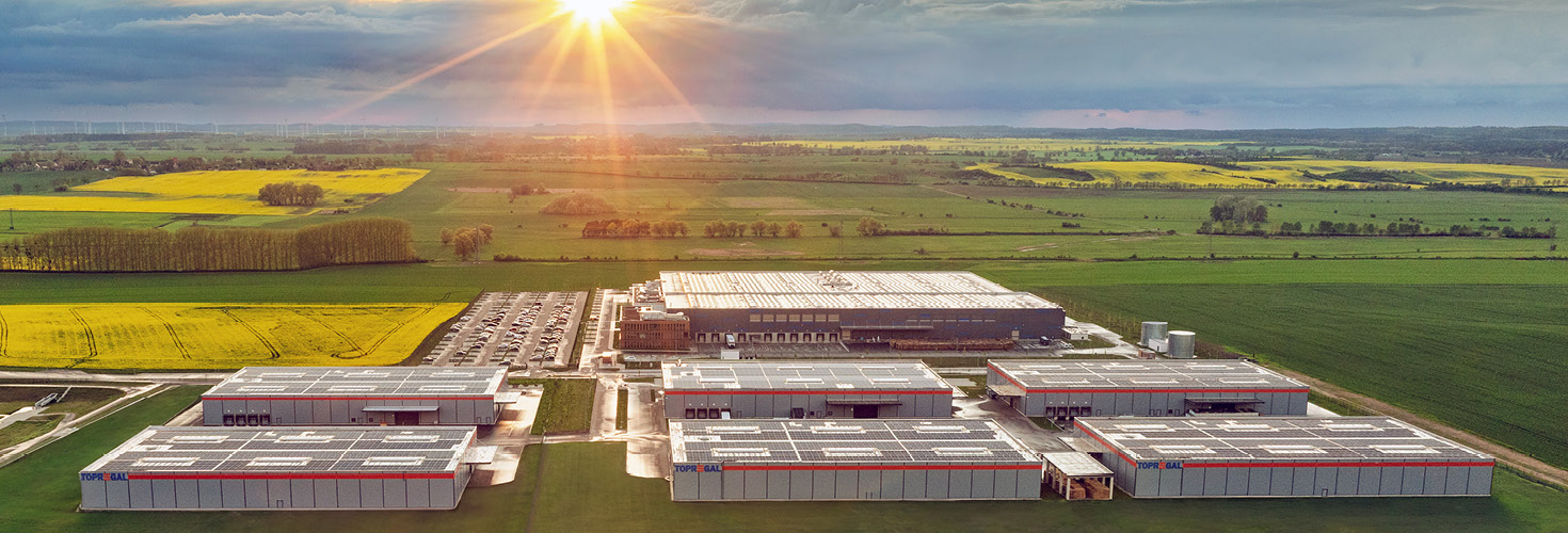 TOPREGAL warehouse in Pasewalk (Germany)